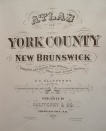 Halfpenny's 1878 atlas of York County, New Brunswick